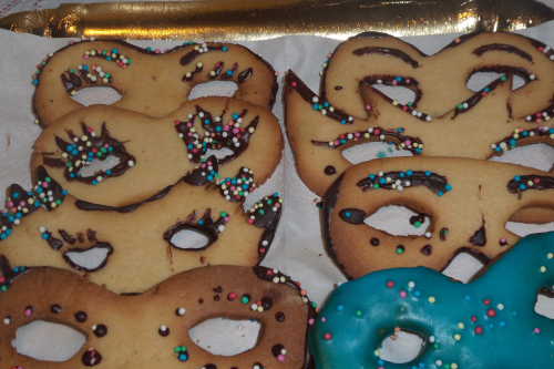 Mascherine di carnevale (Ricetta Dolce - Biscotti decorati)